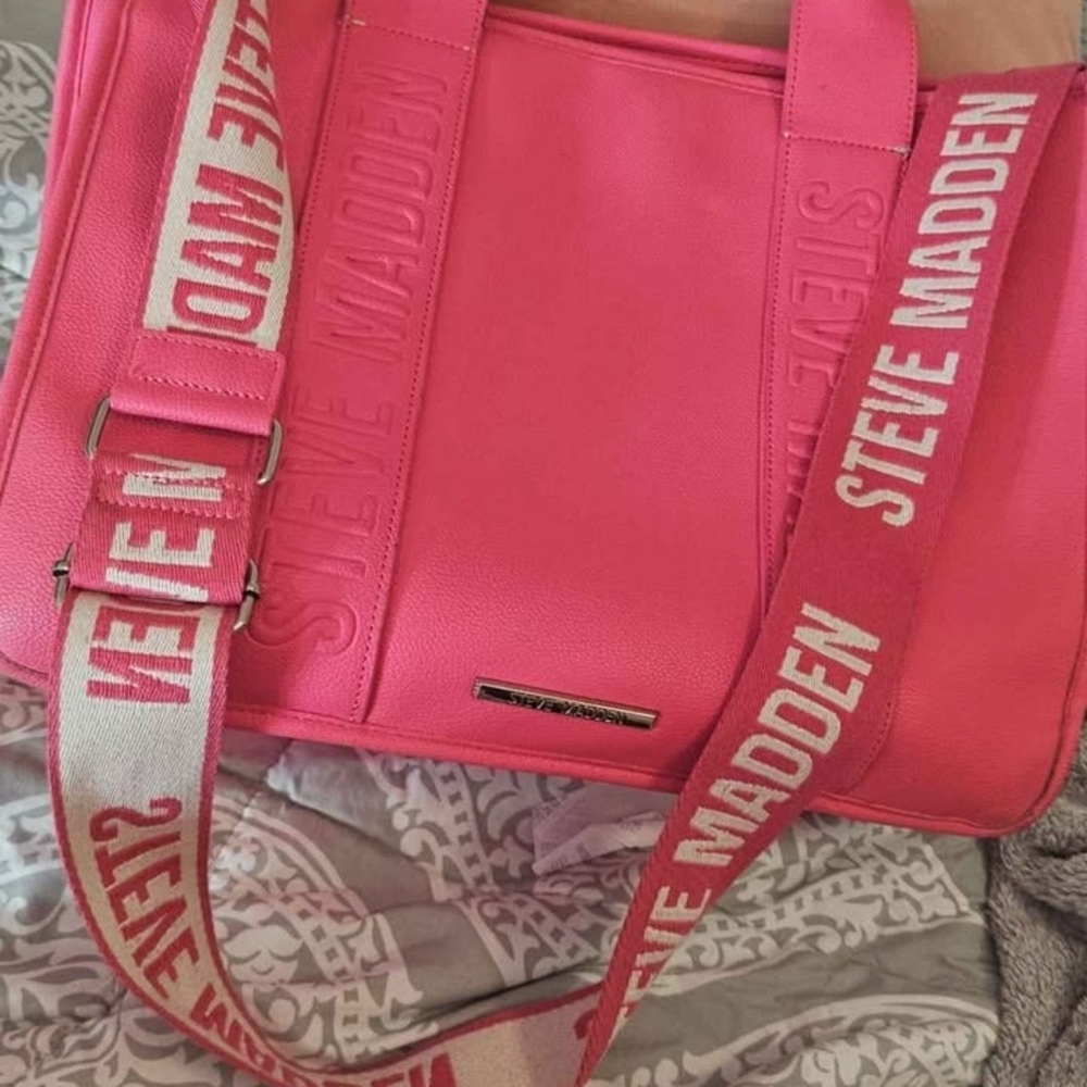 Steve Madden Pink Tote Bag